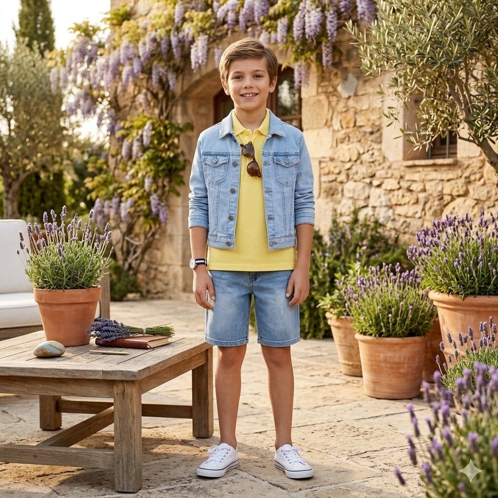 Chaqueta vaquera de niño