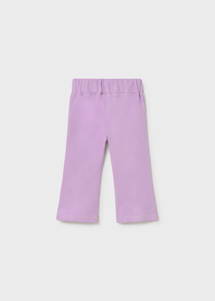 Leggings flared punto sarga