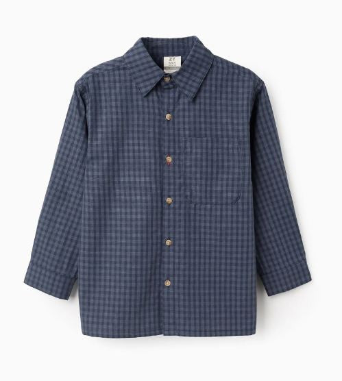 Camisa Niño Cuadros Vichi