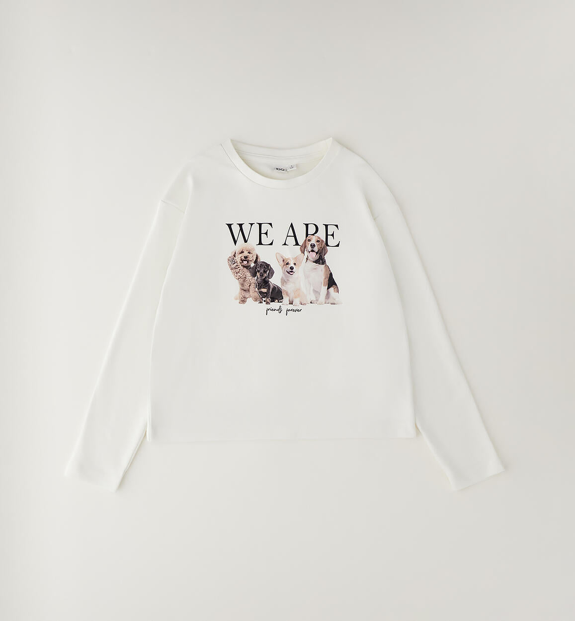 Camiseta manga larga estampado perritos