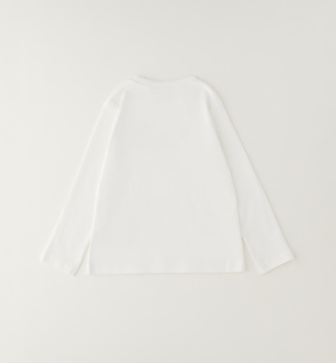 Camiseta manga larga bordado flores