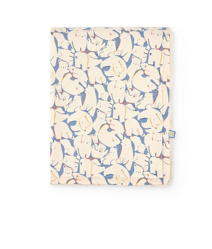 Manta Felpa Estampada De Bebé