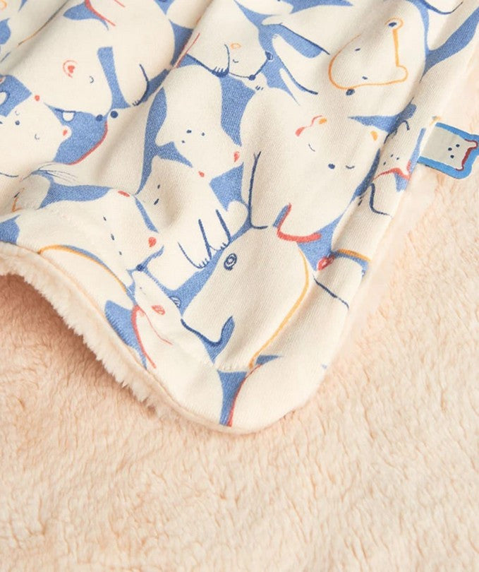 Manta Felpa Estampada De Bebé