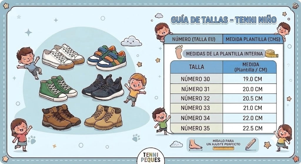 Zapatillas deportivas para niños con horma ancha