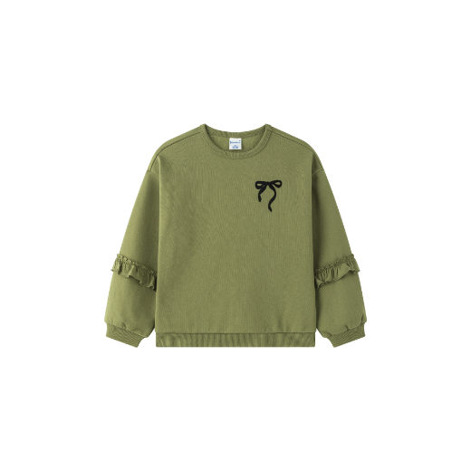 Sudadera Volantes Brazos