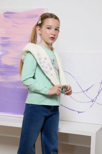 Camiseta Estampado De Flores