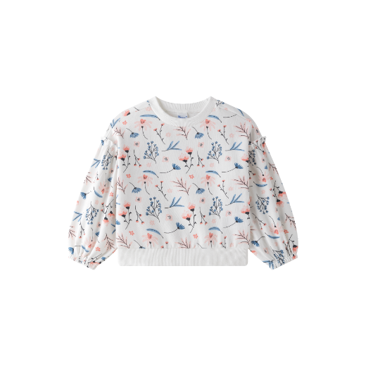 Sudadera Estampado Flores