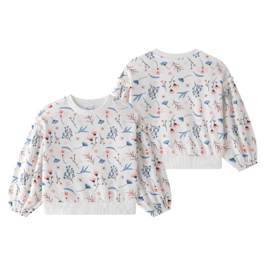 Sudadera Estampado Flores