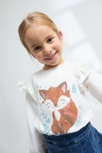 Camiseta Bordado Hombro