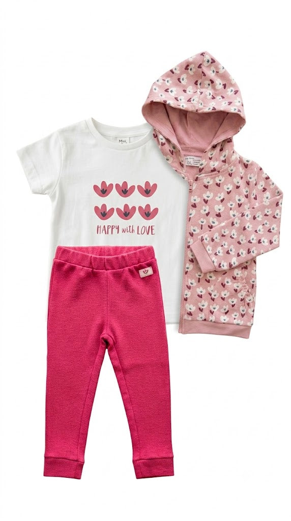 Conjunto 3 piezas niña