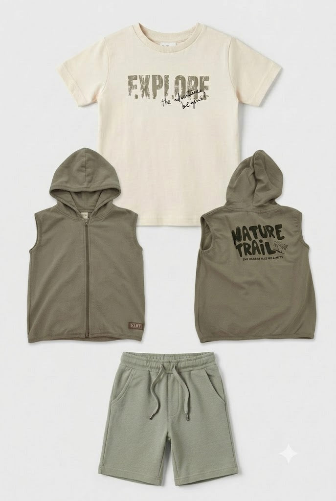 Conjunto 3 piezas niño