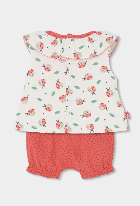 Conjunto de punto bebé niña