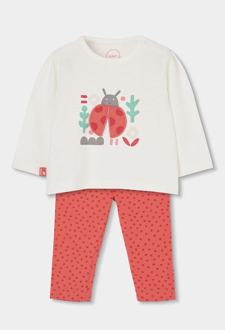 Conjunto punto de bebé niña