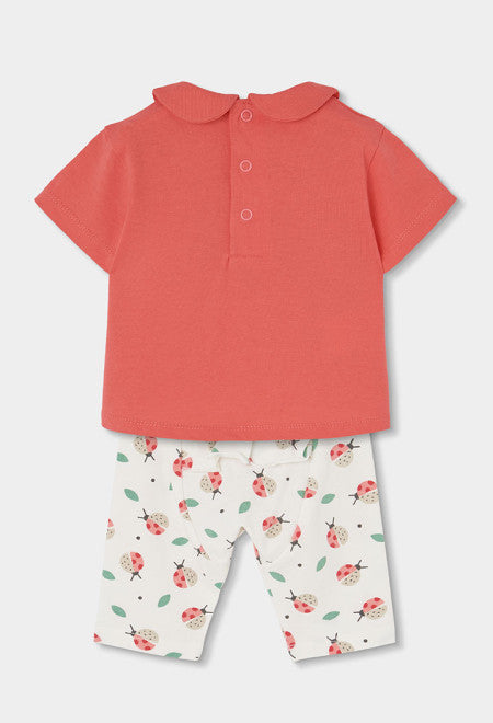 Conjunto punto de bebé niña