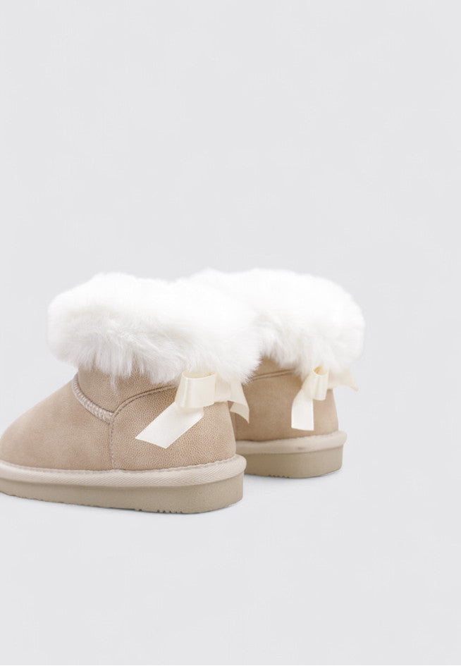 Bota Australiana Beige Con Pelo