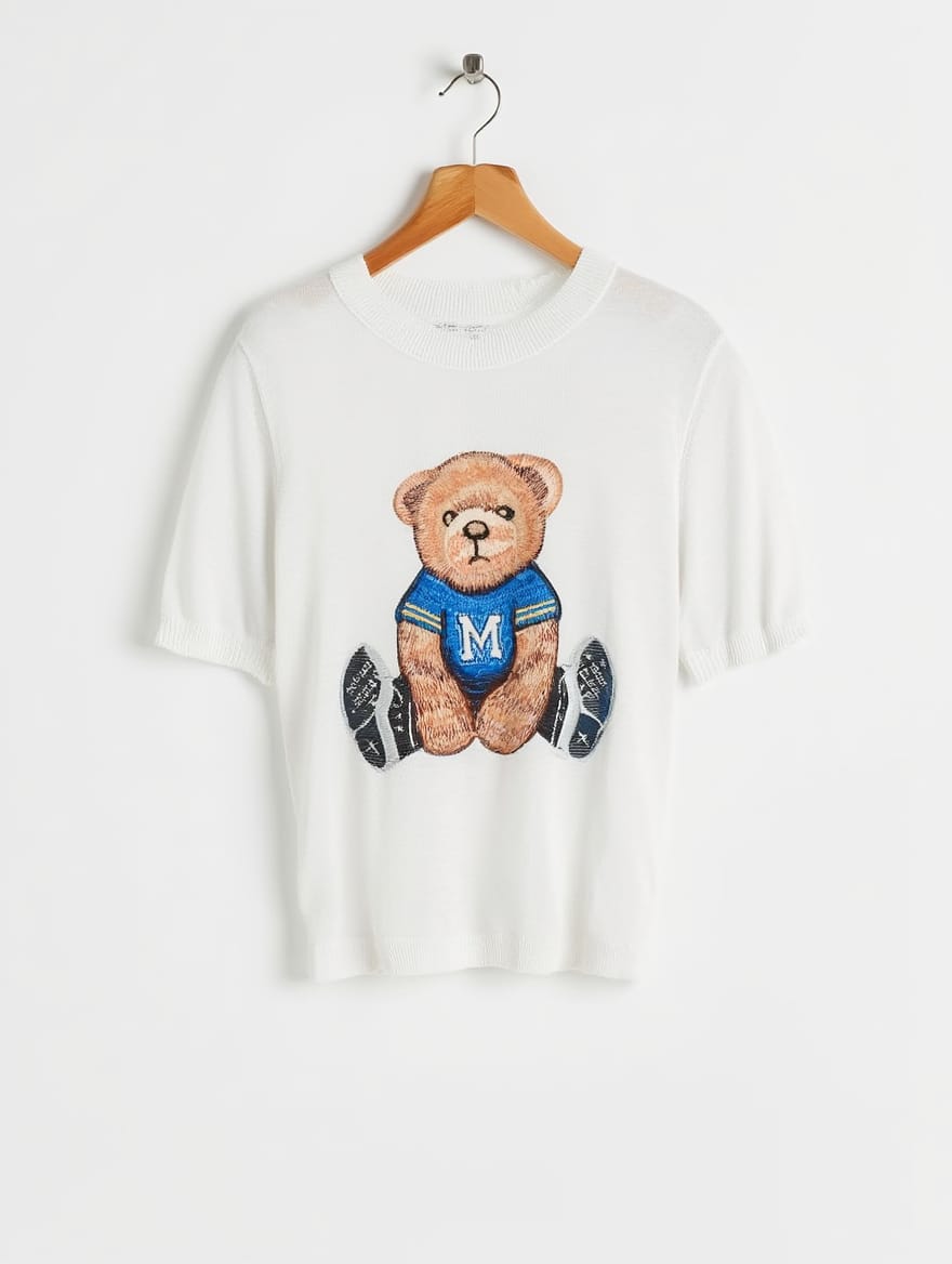 Camiseta De Punto Oso