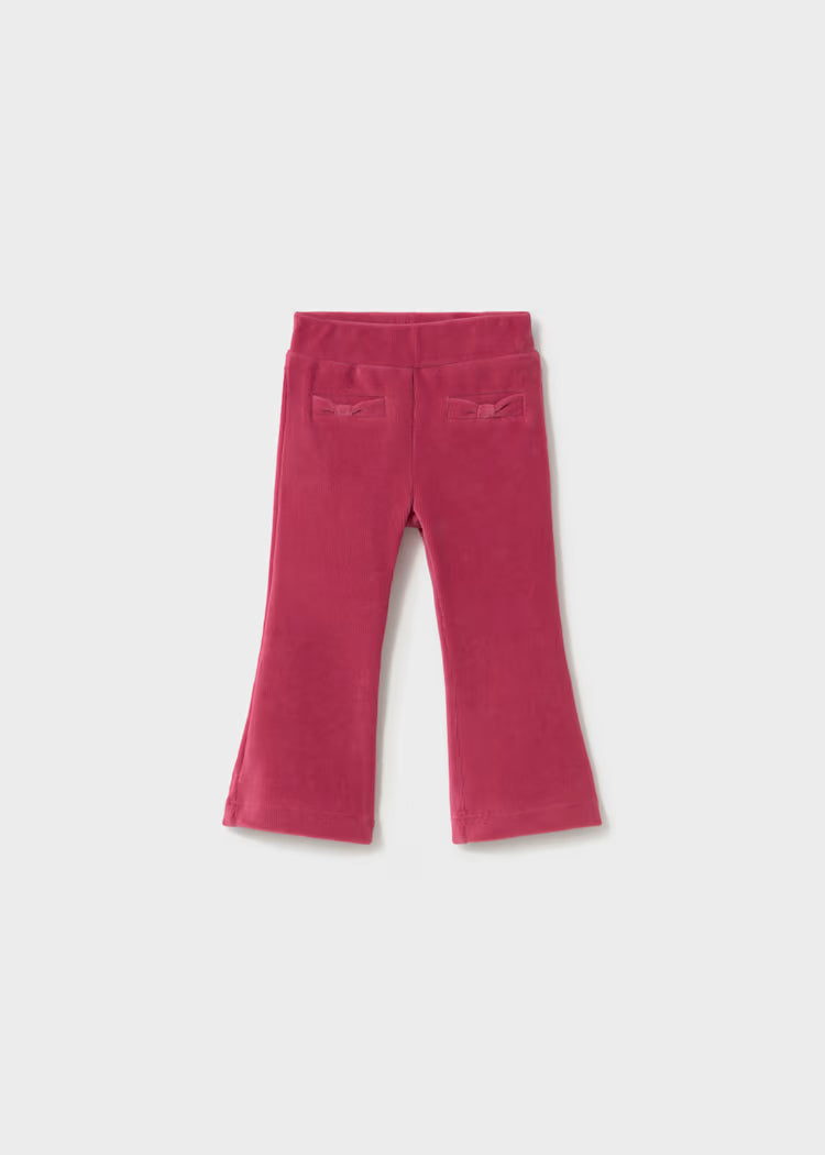 Pantalon niña punto pana basico