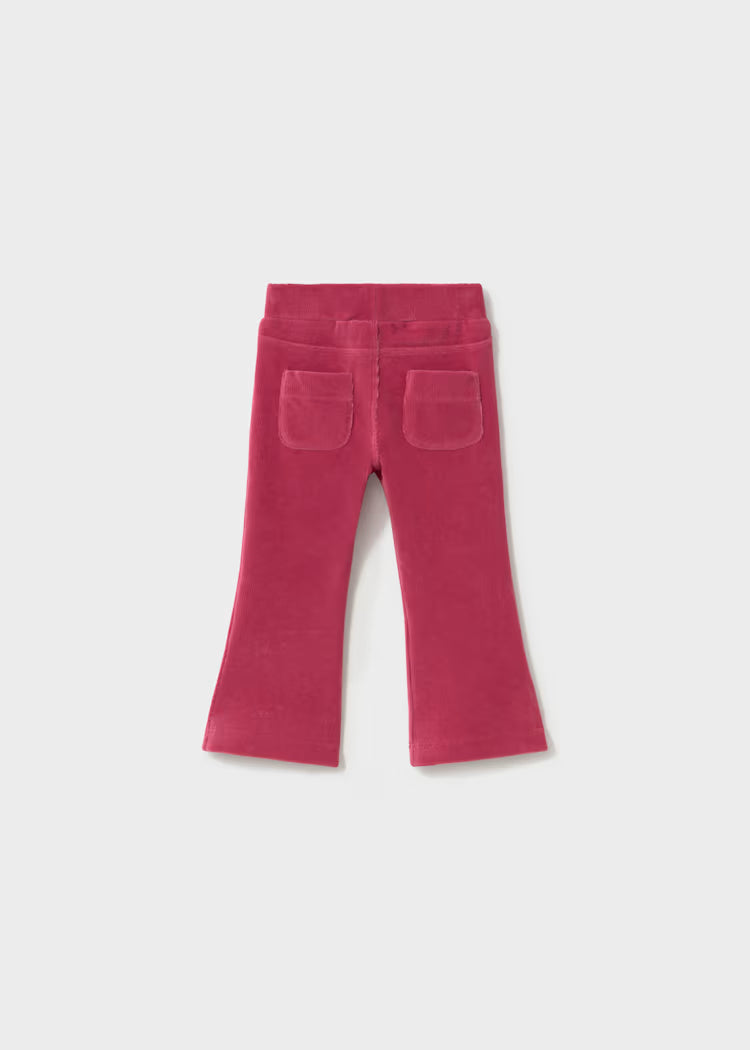 Pantalon niña punto pana basico