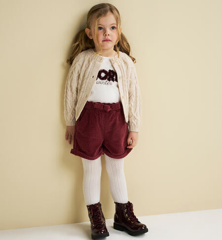 Pantalón Corto De Tejido