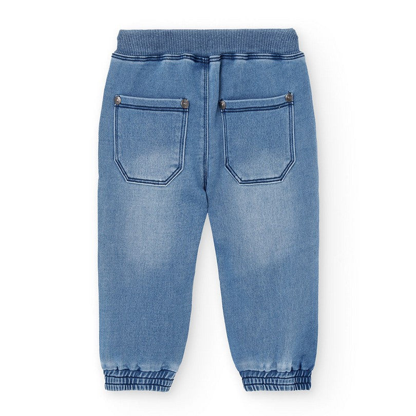 Pantalón Denim Punto