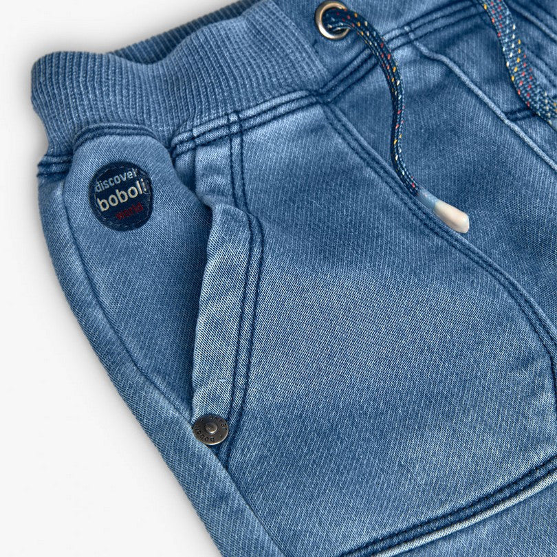 Pantalón Denim Punto