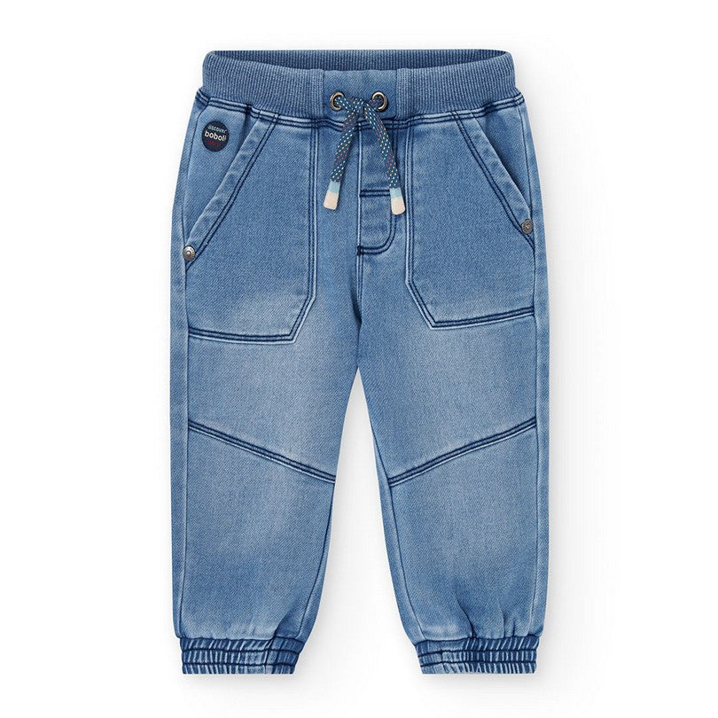 Pantalón Denim Punto