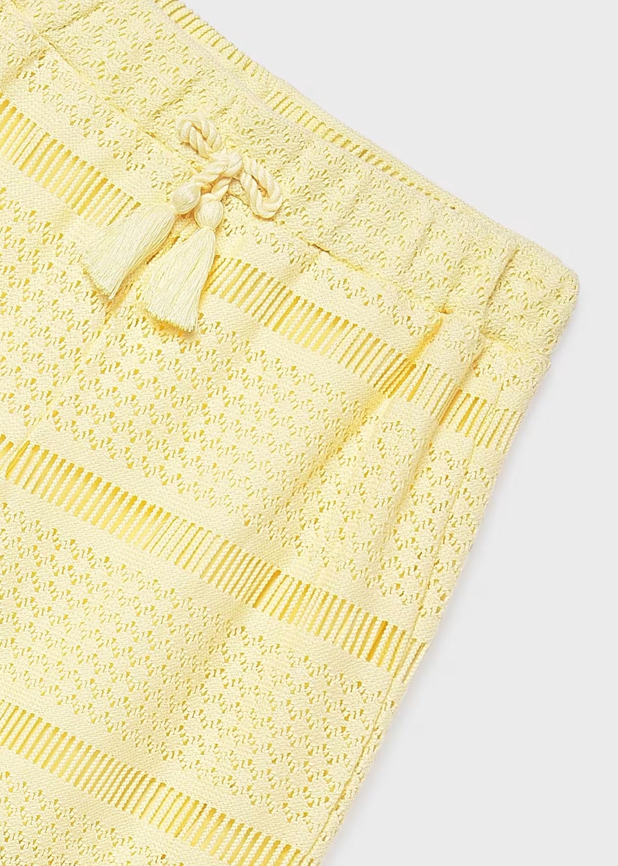 Pantalon largo tipo crochet