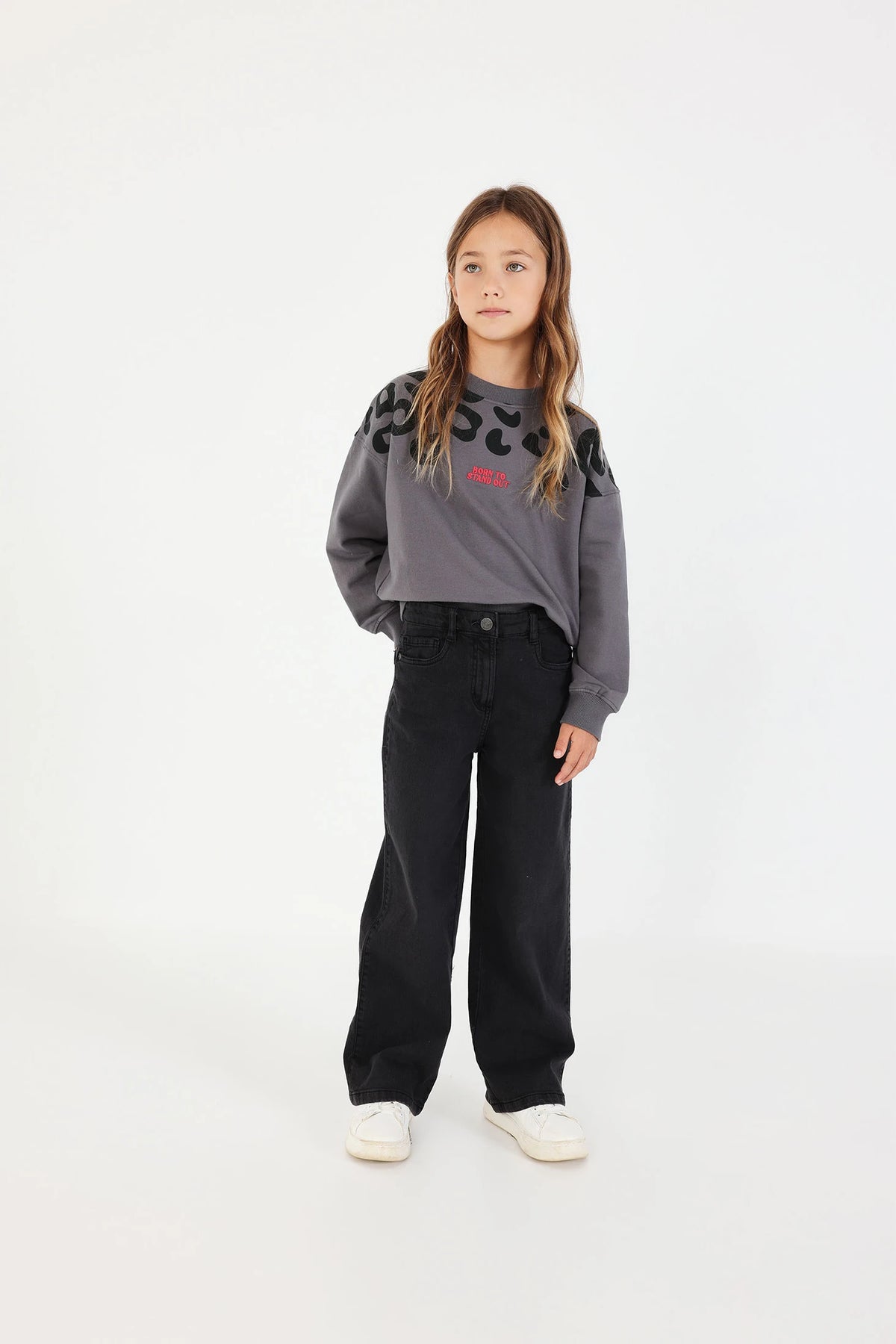 Pantalón denim niña