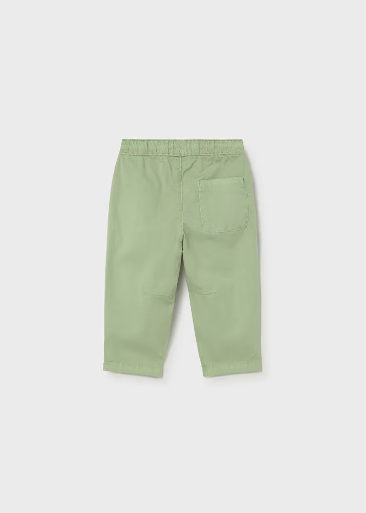 Pantalon popelin elastano