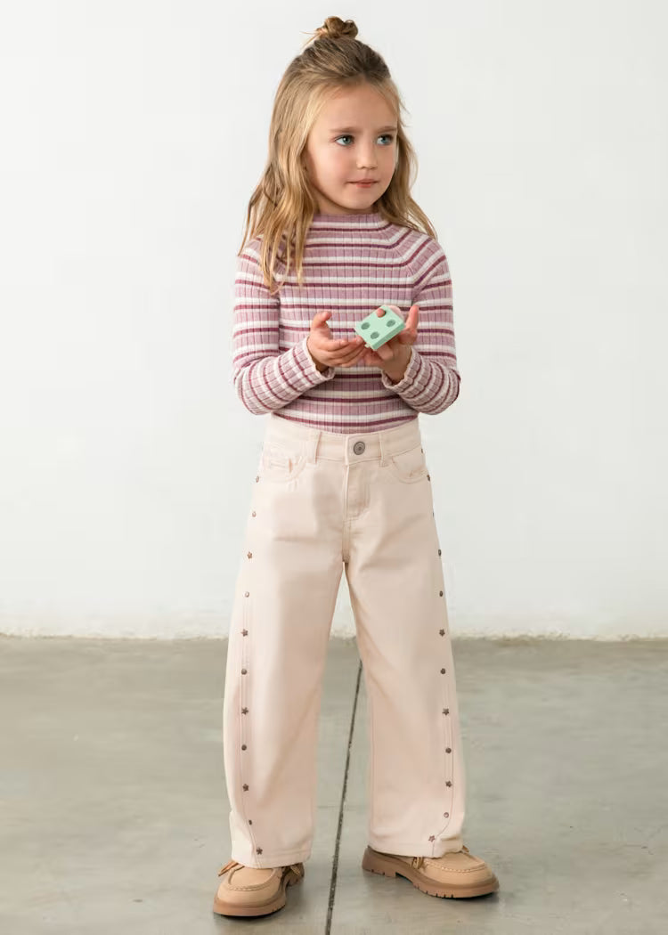 Pantalón largo sarga fantasia niña
