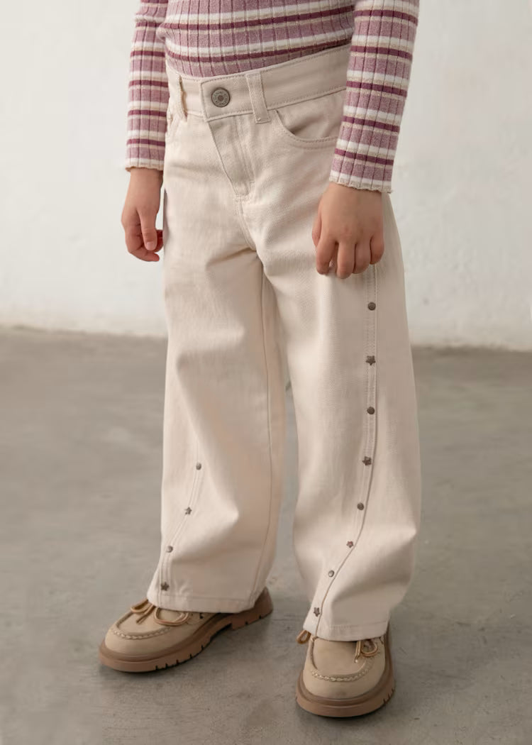 Pantalón largo sarga fantasia niña