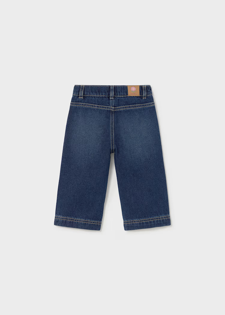 Pantalon tejano fantasia bebé niña