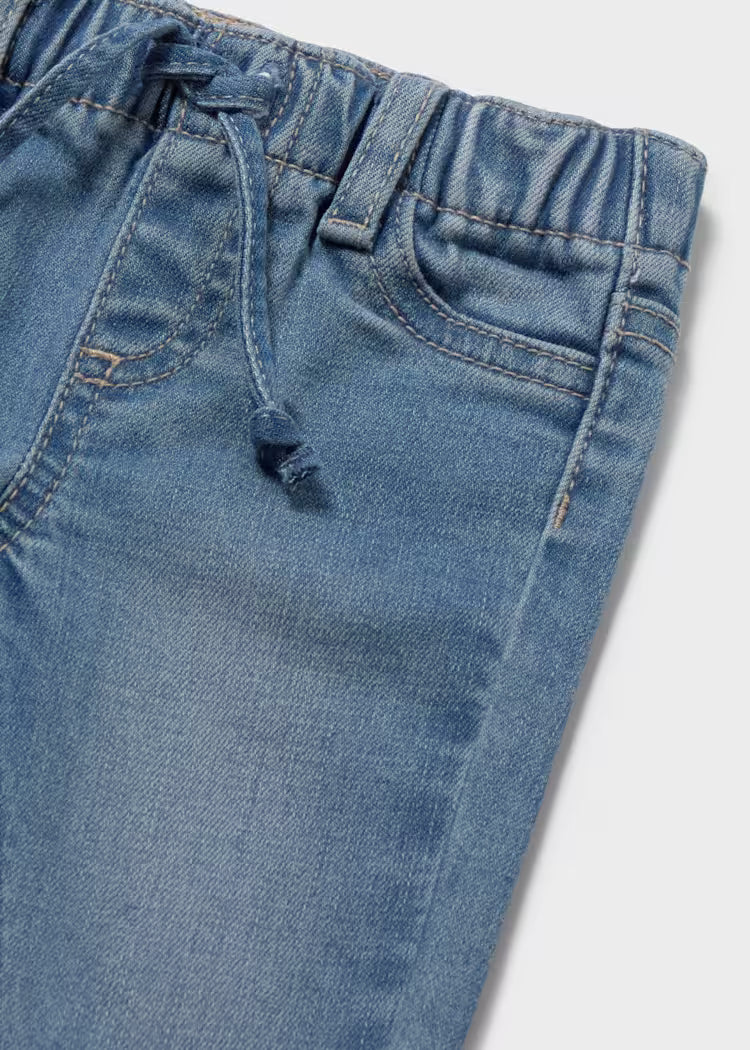 Pantalon largo tejano basico