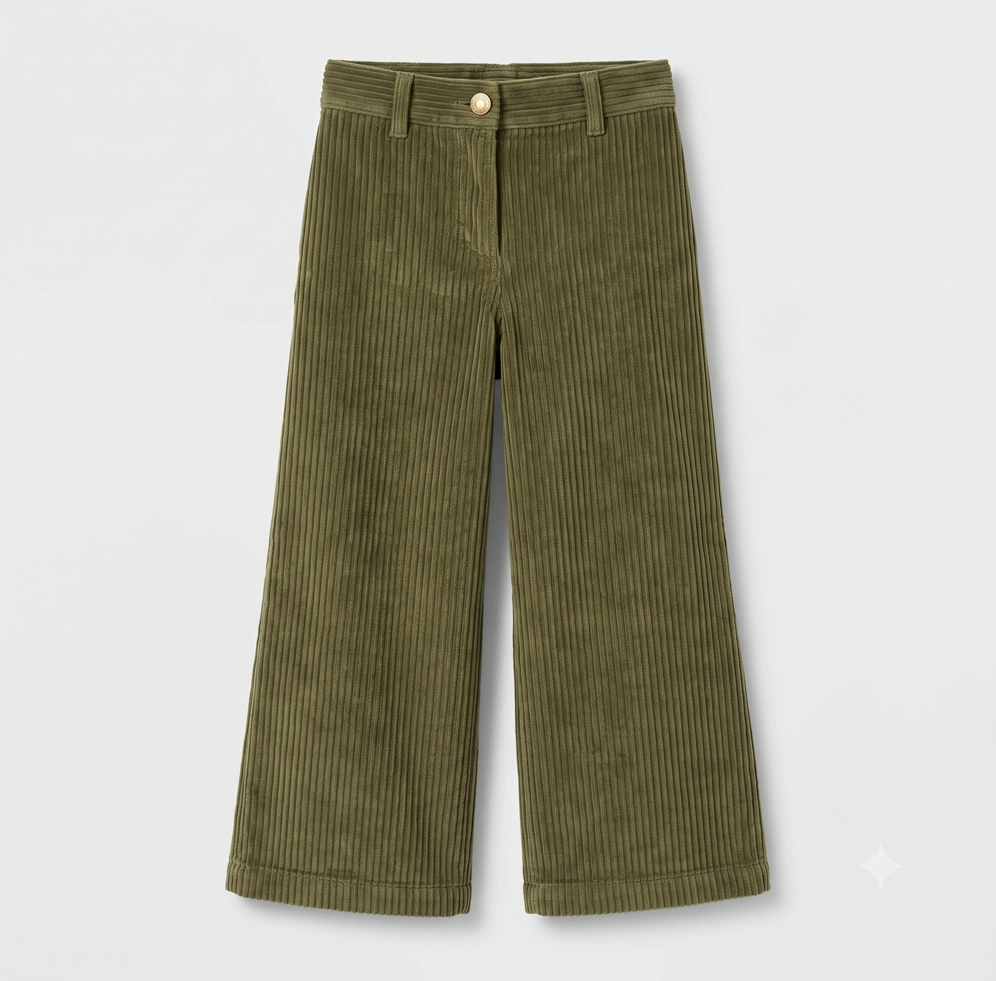 Pantalón Culotte Pana Con Bolsillos niña