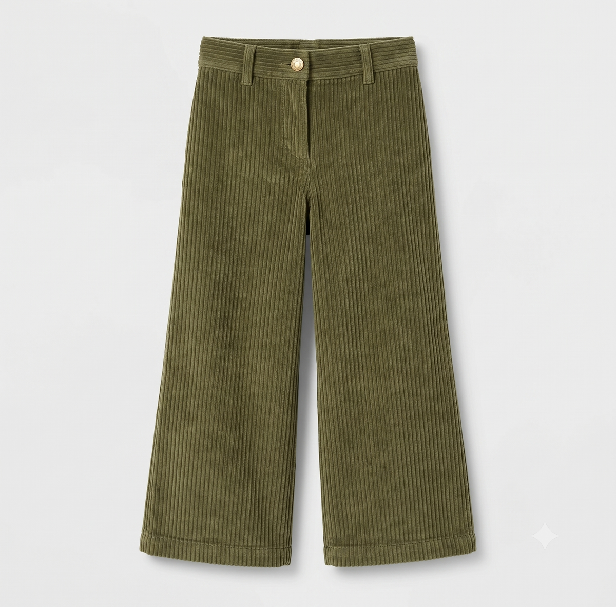 Pantalón Culotte Pana Con Bolsillos niña