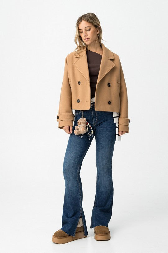 Pantalon corte flare