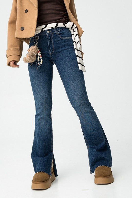 Pantalon corte flare