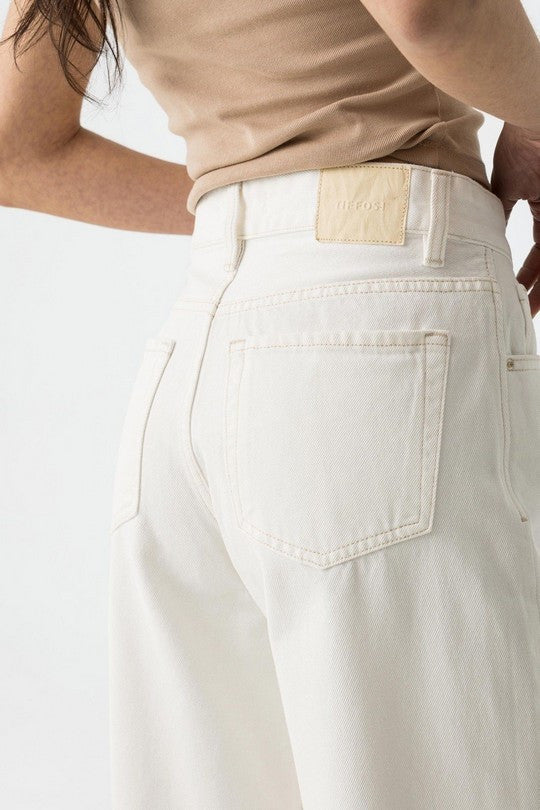 Pantalón anchos de talle bajo