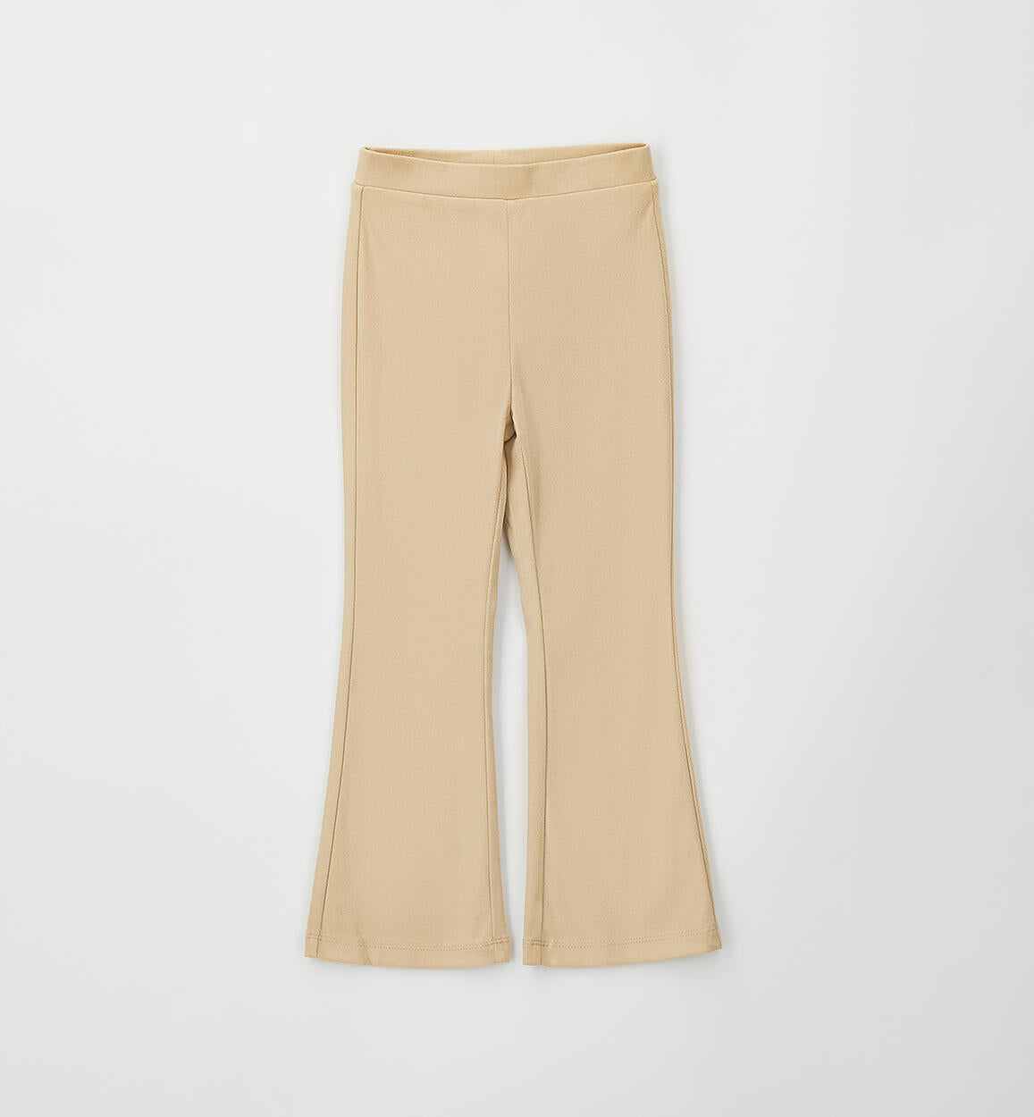 Pantalón flare de punto