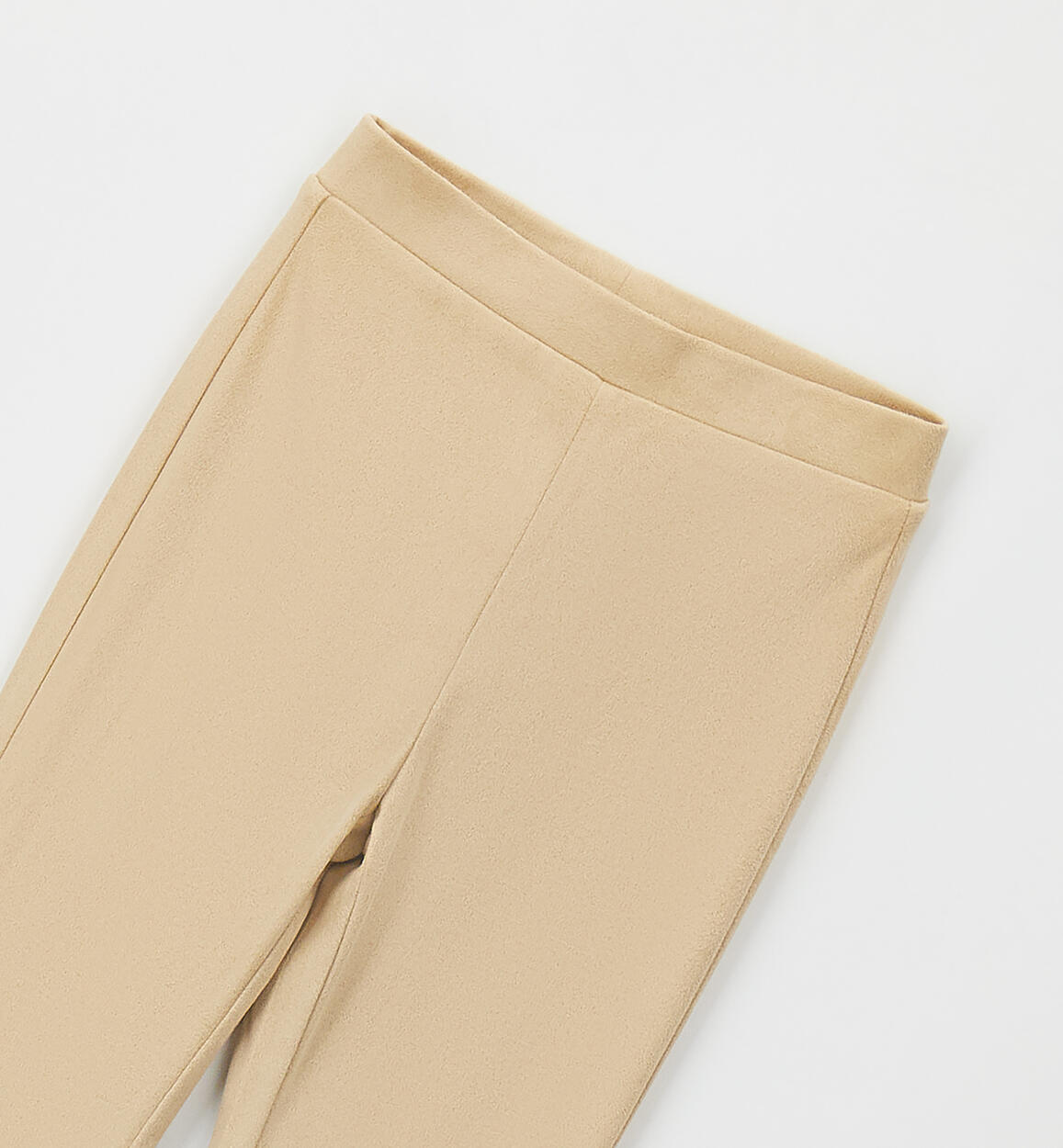 Pantalón flare de punto