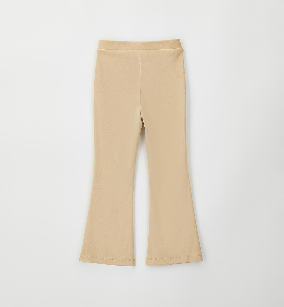 Pantalón flare de punto