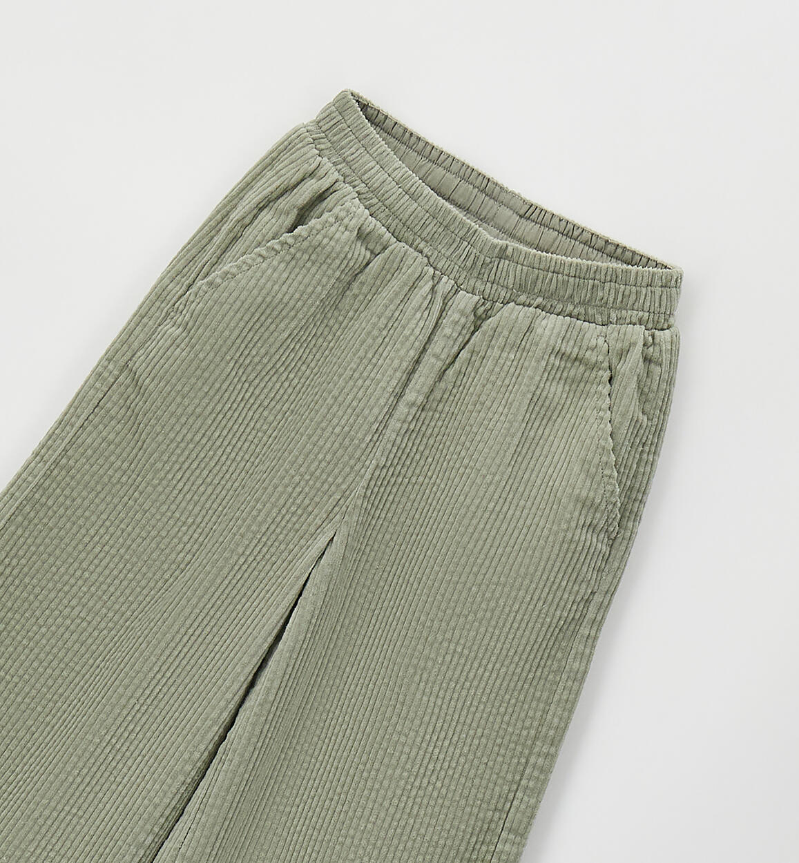 Pantalón pana wide leg