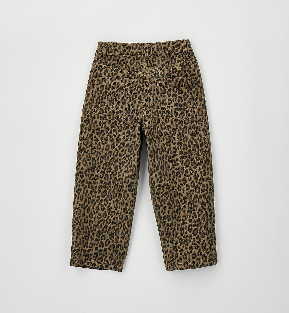 Pantalón wide leg estampado animal print