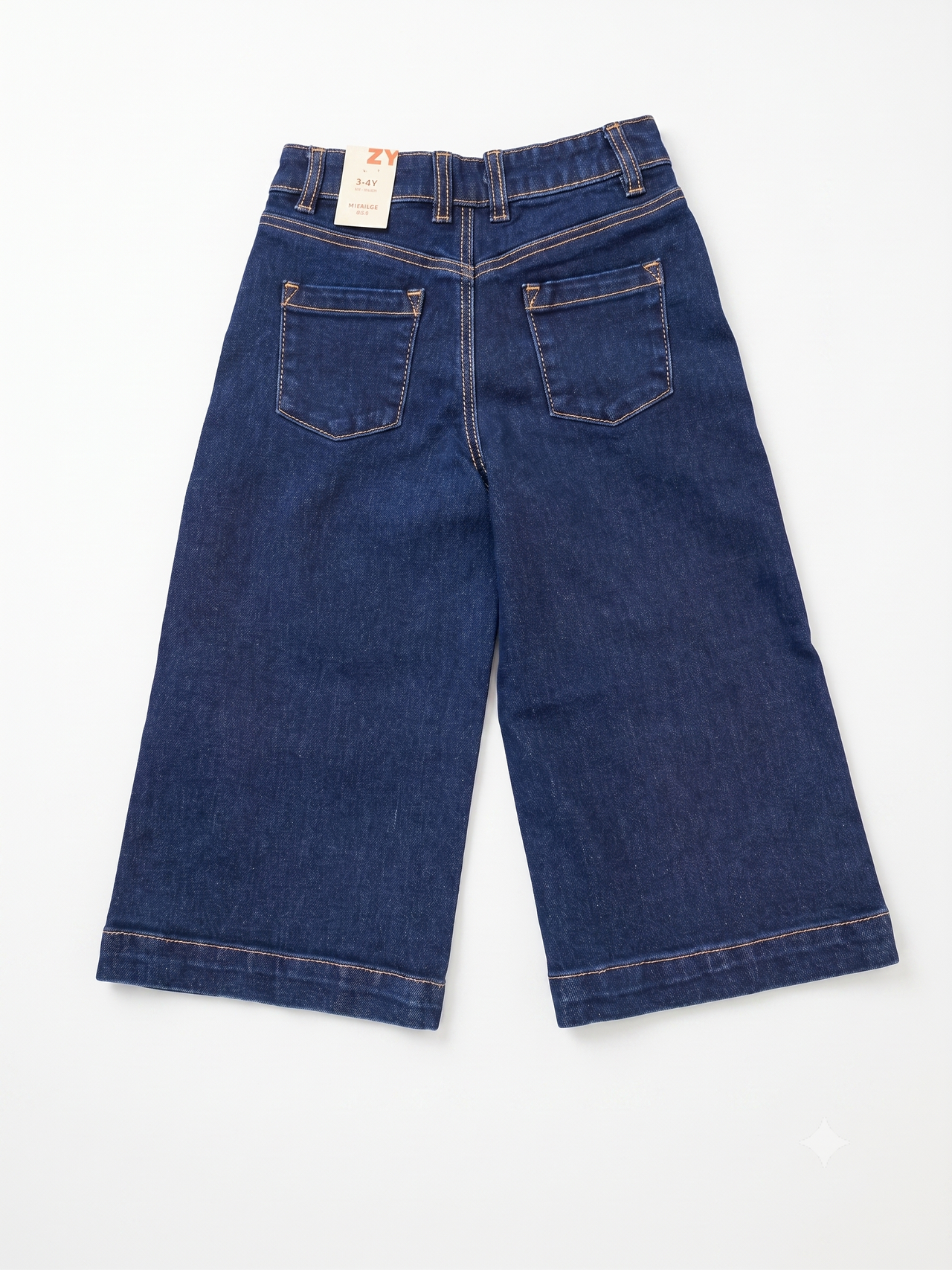 Pantalón vaquero wide leg Zy niña