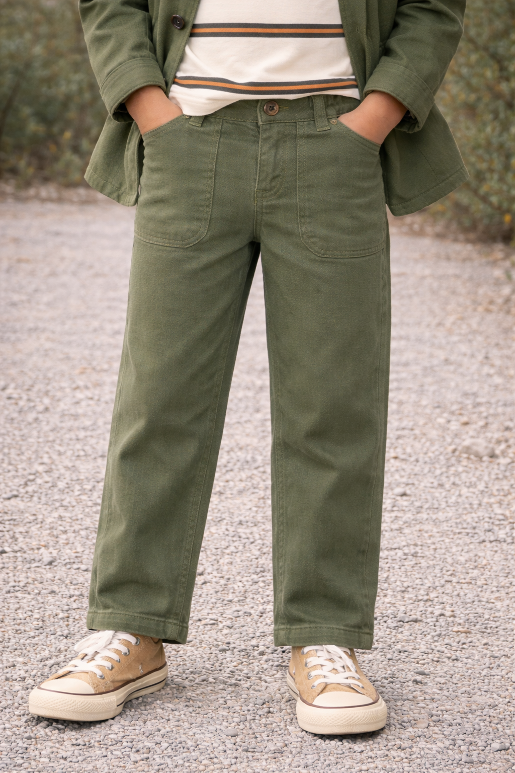 Pantalón De Sarga