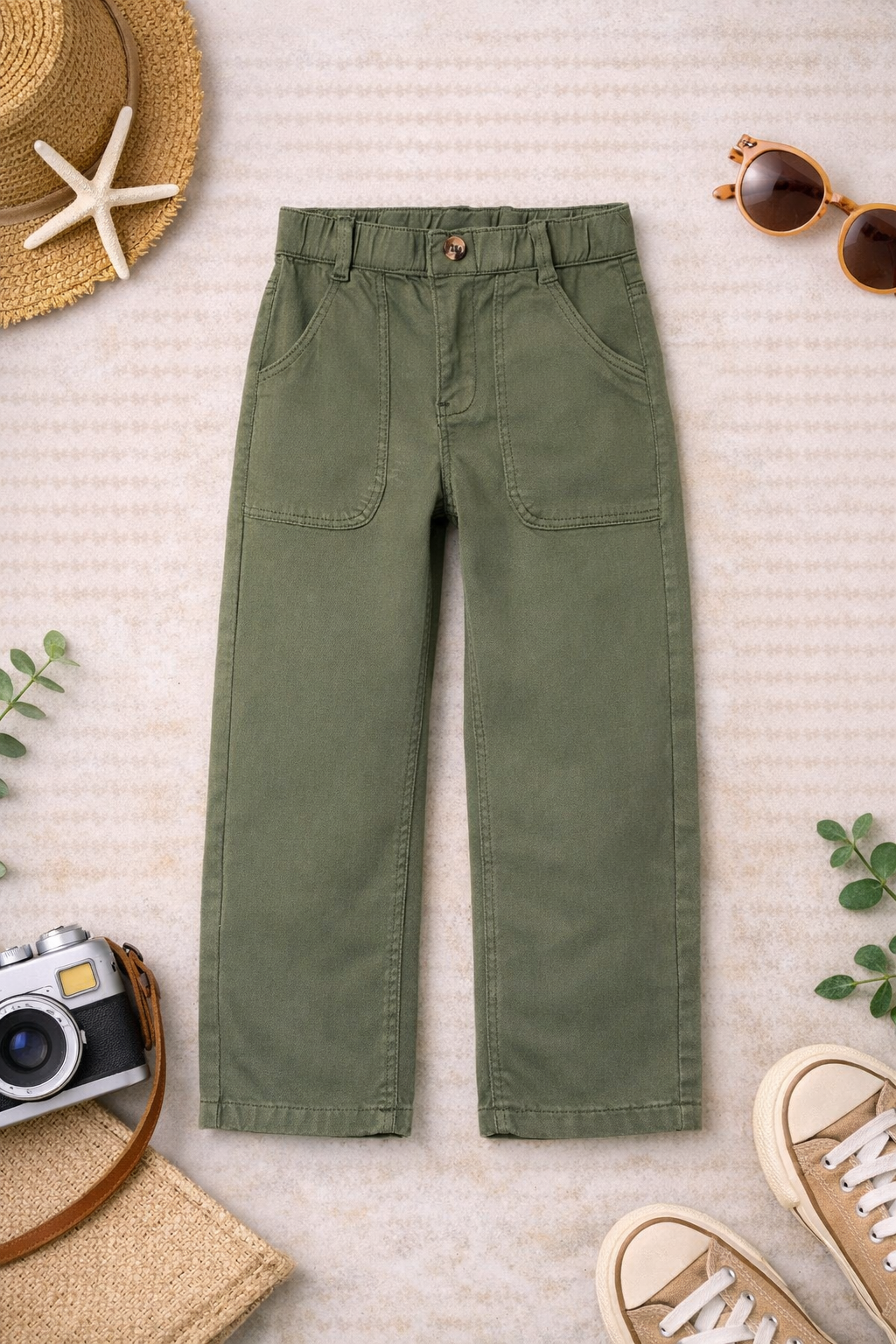 Pantalón De Sarga