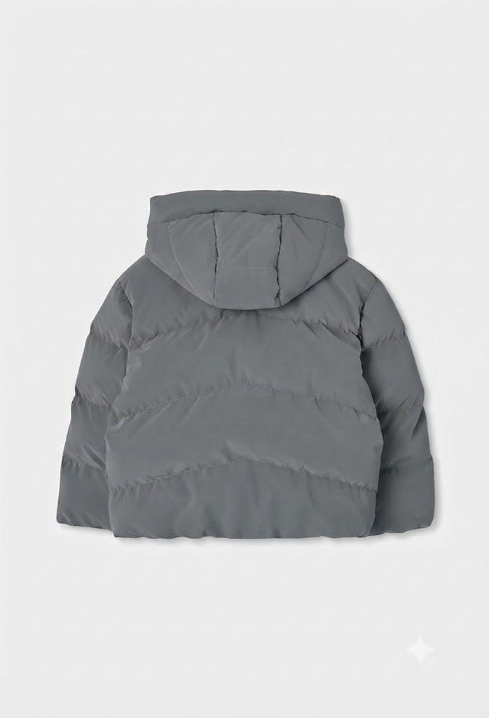 Parka tejido técnico de niña