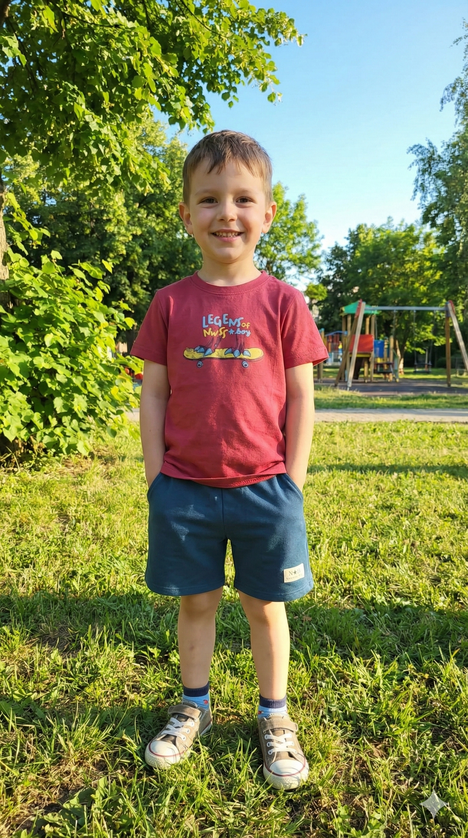 Camiseta Manga Corta De Niño