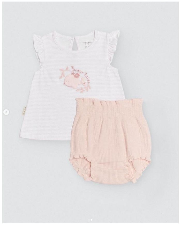 Conjunto camiseta y ranita