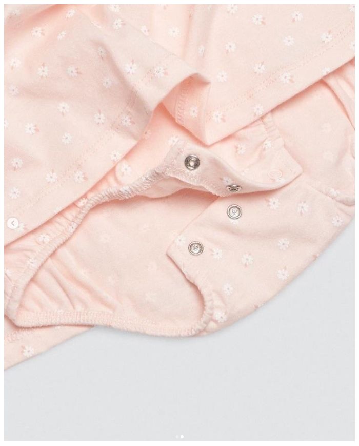 Vestido body de flores